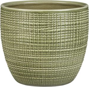 Scheurich Übertopf Serie 866 Ø 25 x 22,1 cm kaki
