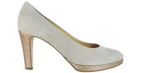 GABOR Damen Pumps aus grauem Wildleder 39