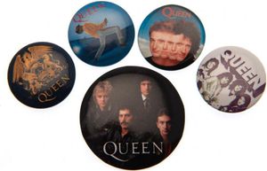 Queen - Gombíky - sada 5 ks - kovové TA4068 (S) (farebné)