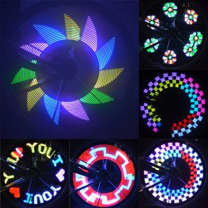 32LED DIY Fahrradlicht Bunte Fahrradrad Speichenlicht Fahrradreifen Signallampe Weiss