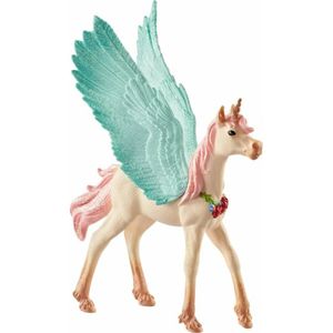 Schleich bayala 70575 - Schmuckeinhorn Pegasus Fohlen, Tierfigur