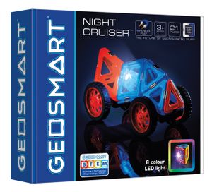 GEOSMART Night Cruiser, Fahrzeug-Baukasten, Junge/Mädchen, 3 Jahr(e)