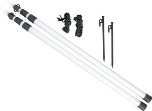 Ergänzungsset für CampAir SUV Shelter, Upgrade-Kit, Zeltzubehör, Tarpstangen, Komplettset