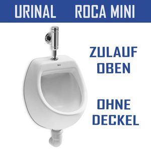 ROCA MINI Pissoir Urinal Zulauf Von Oben Keramik Weiß Modern