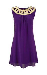 Melrose Kleid, lila-gold Kleider Größe: 38