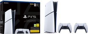 PlayStation 5 Digital Edition (Modellgruppe - Slim) + 2 DualSense Controller Bundle