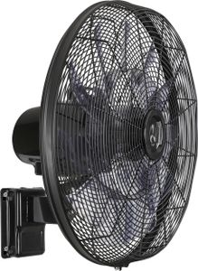 CasaFan Airos Eco Silent Wall SW, Wentylator domowy z łopatkami, Czarny, Podłoga, 35,6 dB, 850 RPM, 44,2 cm