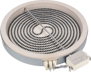Whirlpool Bauknecht Strahlheizkörper, Heizung, Heizelement Ø180mm, 1700W, 230V für Glaskeramikkochfeld - 481231018889