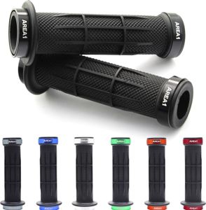 Area1 Motorrad Motorroller Lenkergriffe Griffgummis 22/24-25mm offene Enden für Lenkerendenspiegel und Vibrationsdämpfer Schwarz Area1 Motorrad Motorroller Lenkergriffe Griffgummis 22/24-25mm offene Enden für Lenkerendenspiegel und Vibrationsdämpfer Schwarz
