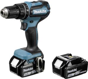 Makita DHP485RTJ - vŕtacie kladivo/príklepový vŕtací skrutkovač - akumulátorový - 2 rýchlosti - vŕtacie skľučovadlo 13 mm - 50 N-m