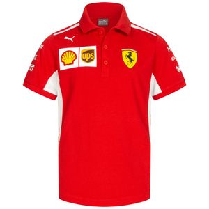 140|PUMA x Scuderia Ferrari Team Kinder Polo-Shirt 762368-01