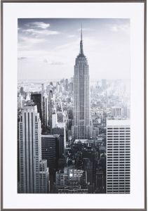 Henzo Fotorahmen - Manhattan - Fotogröße 50x70 cm - Dunkelgrau