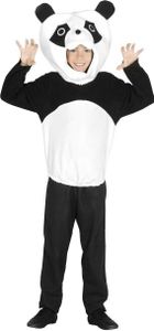 Party Panda Kostüm für Kinder Kindergröße: 110-116
