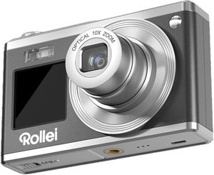 Rollei Compactline 10x Kompaktkamera 60 MP CMOS 5264 x 3888 Bildpunkte Grau, Silber