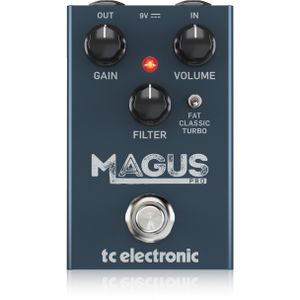 TC Electronic Magus Pro Classic Analog High Gain Distortion Pedal with 3 Modes