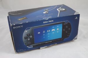Originální Sony Playstation Portable PSP 1004 Handheld Giga Pack Black v