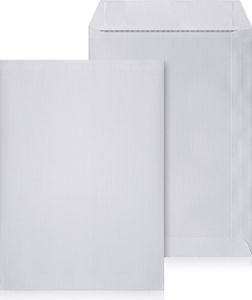 LOGIC PACK Briefumschläge DIN C5 Selbstklebend Kuvert Weiß 162x229mm 50 Stück