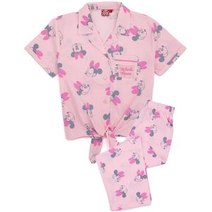 Disney - Schlafanzug für Mädchen  kurzärmlig NS7185 (128) (Pink)