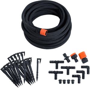 Perlschlauch Tropfschlauch Gartenschlauch 50 m Schlauch Set Bewässerungsschlauch
