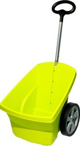 ScarMaxx Schubkarre 2 Räder Gartentrolley Gartenwagen Transportwagen 67L Grün