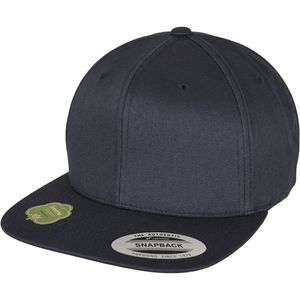 FLEXFIT Unisex 6-Panel Snapback Bio Kappe Klassische Cap 6089OC dark navy one size