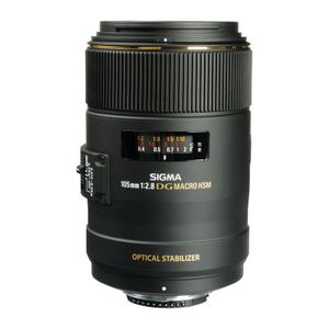Sigma 105mm F2.8 EX DG OS HSM Macro, Makro objektiv, 16/11, Stabilizátor obrazu, Automatické ostření