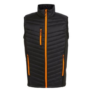 Regatta - Hybridná vesta "Navigate" pre mužov RG9422 (XXL) (Black/Orange pop)