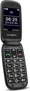 swisstone BBM 625 Großtasten-Handy silber