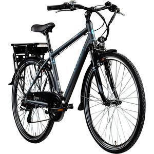 Zündapp Green 7.7 E-Bike Herren Trekkingrad 28 Zoll Pedelec 155 - 185 cm Trekkingbike mit 21 Gang E Fahrrad StVZO Tourenrad