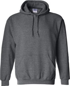 Gildan Heavy Blend Uni Kapuzenpullover / Hoodie / Kapuzensweater BC468 (XL) (Dunkelgrau meliert)