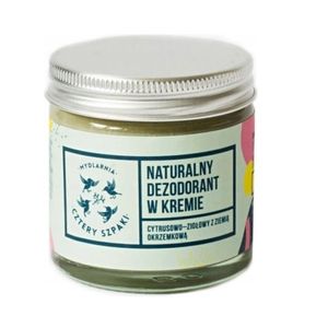 Natürliches Deodorant in Creme mit Kieselerde aus Cytusowo-Kräutern, 60ml