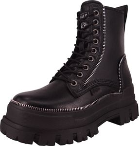 Buffalo Schnürstiefel Schwarz