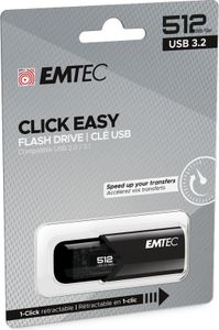 Emtec USB3.2 Click Easy B110 512GB Black