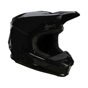 FOX V1 Plaic Motocross Helm (Black,XXL (63/64))