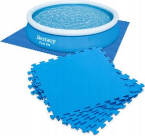 58220 Mata Piankowa Podkład Pod Basen Podłoga 50cm x9szt