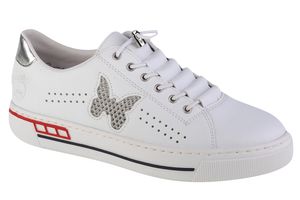 Rieker Sneakers L8857-80, tenisky, dámské, bílé, velikost: 38