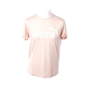 PUMA Essentials Logo Heather T-Shirt Damen rose quartz XL