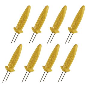 Maiskolbengabeln - Zinkenlänge 3,0 cm - Länge 6,0 cm - Preis Set a 8 Stück Maiskolbengabeln - Zinkenlänge 3,0 cm - Länge 6,0 cm - Preis Set a 8 Stück