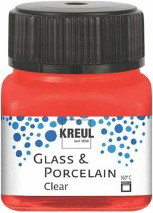Kreul Clear Glasfarbe 20 ml Cherry Red