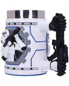 Star Wars - Stormtrooper Krug 18cm - Offiziell Lizenziertes Merchandise Bierkrug