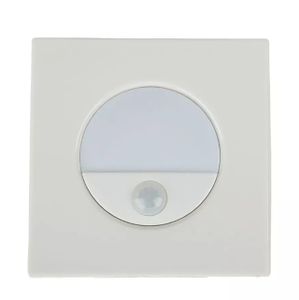 LED Solution LED vstavané svetlo ku schodisku 3W štvorec s pohybovým čidlom - NEFUNKČNÉ ČIDLO 5570