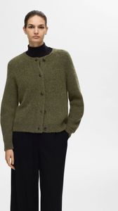 SELECTED FEMME Strickjacke Relaxed Fit Rundhals Raglanärmel Fallmaschen Größe: S SELECTED FEMME Strickjacke Relaxed Fit Rundhals Raglanärmel Fallmaschen Größe: S