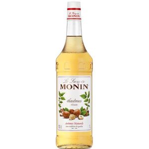 Monin Sirup Haselnuss 1L - Cocktails Milchshakes Kaffeesirup (1er Pack)