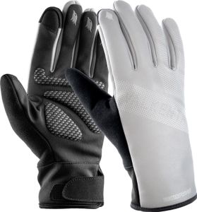 Valkental® GloRider V2 Ultra, Wasserdichte Fahrradhandschuhe - silber