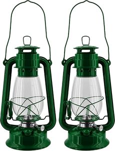 2er Set Öllampe grün