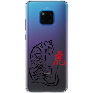 PhoneNatic Case kompatibel mit Huawei Mate 20 Pro Silikon-Hülle Tierkreis Chinesisch M3