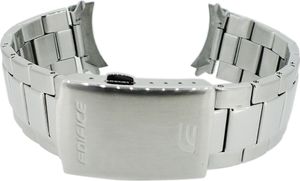 Casio Edifice Uhrenarmband 22mm Edelstahl silberfarben EFV-520D