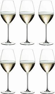 Riedel RIEDEL VERITAS CHAMPAGNE WINE GLASS SET OF 6 5449/28-22