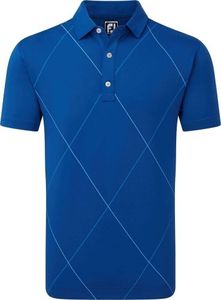 Footjoy Raker Print Lisle Deep Blue L Koszulka Polo