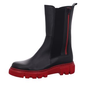 Gabor Fashion GABOR Chelsea Boots Schwarz | Rot schwarz(rosso) 38